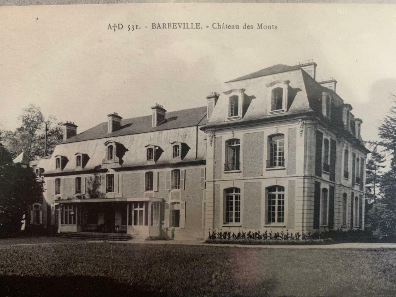 Chateau Des Monts Barbeville Exterior foto